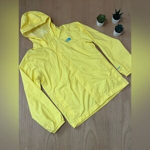 The North Face Girls Yellow Rain Coat